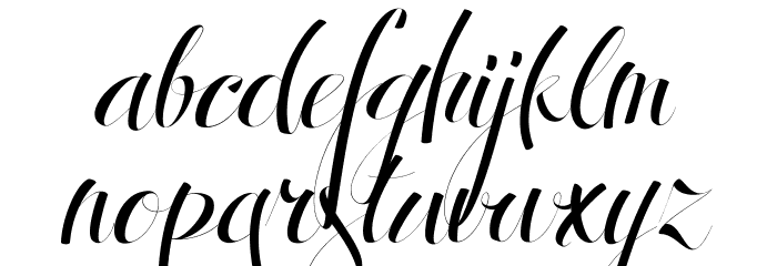 Antrokasdemo Font LOWERCASE