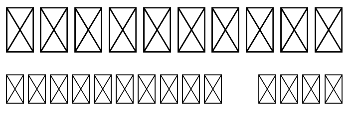 Antropological Demo Font OTHER CHARS