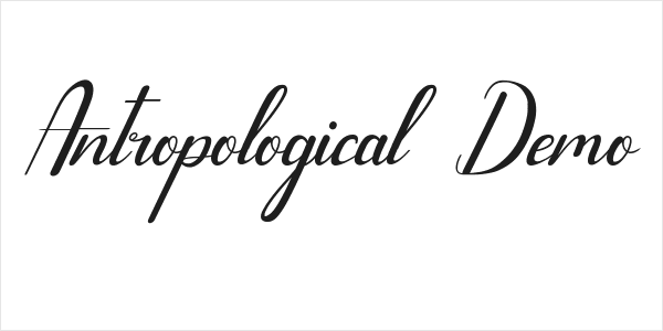 Antropological Demo Logo