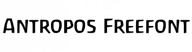 Antropos Freefont  Free Fonts Download