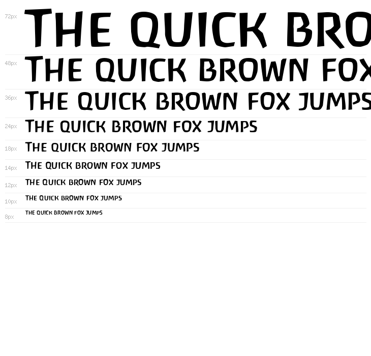 Antropos  Freefont Waterfall