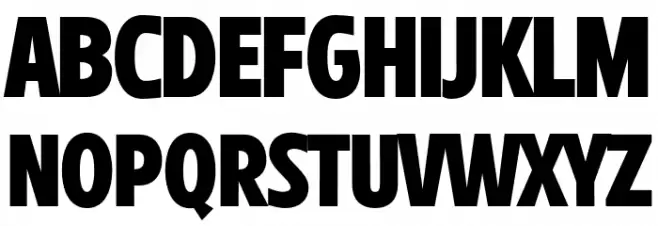 Antry Sans PERSONAL USE ONLY Regular Schriftart Groß