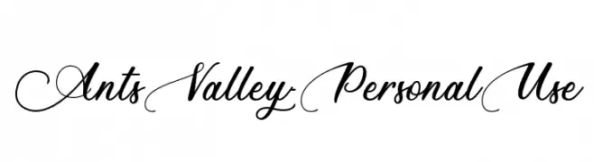 Ants Valley - Personal Use  font caratteri gratis