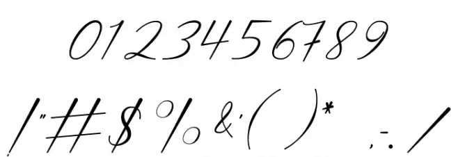 Anttalla Font OTHER CHARS