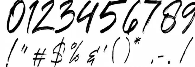 Anttariksa Font OTHER CHARS