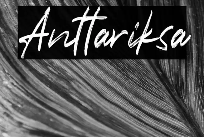 Anttariksa Font examples