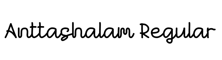 Anttashalam Regular  font caratteri gratis
