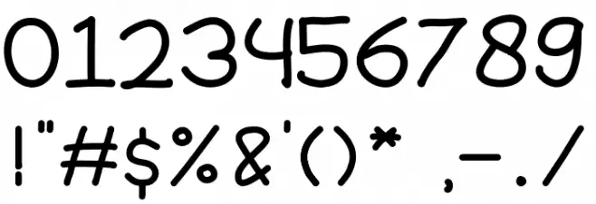 Anttashalam Regular Font OTHER CHARS