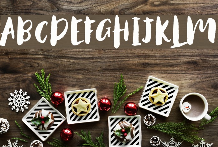 AntumsBrush Font examples