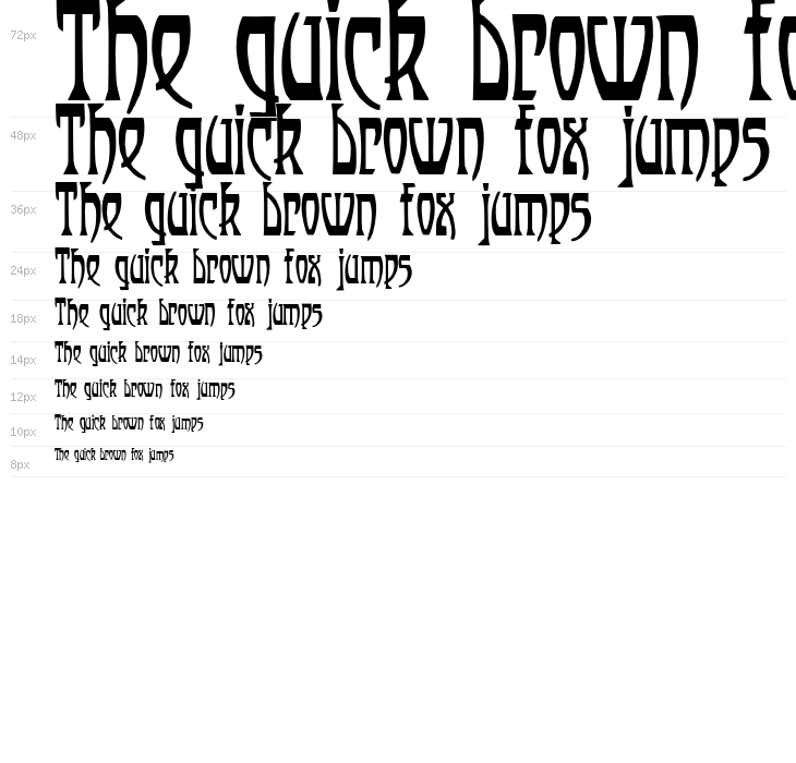 Antwerp Text Waterfall