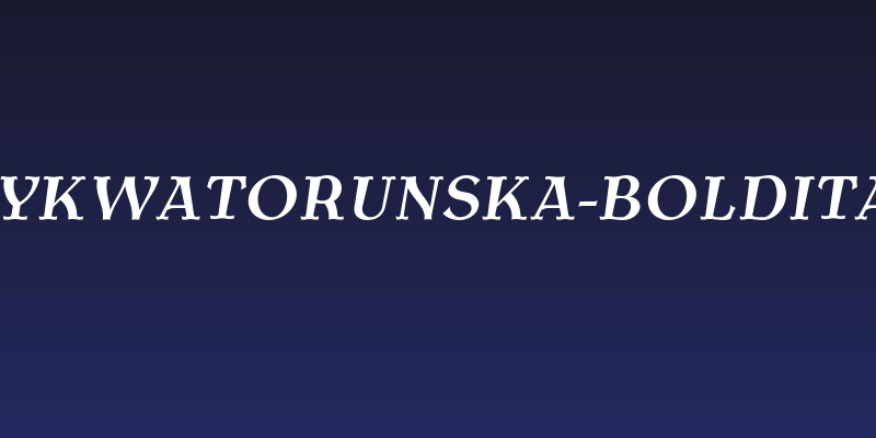 AntykwaTorunska-BoldItalic Social Header