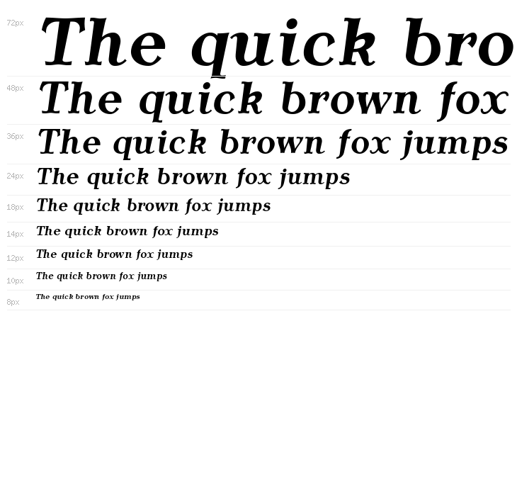 AntykwaTorunska-BoldItalic Waterfall