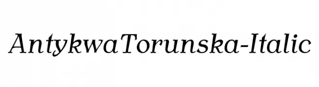 AntykwaTorunska-Italic 