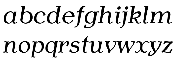 AntykwaTorunska-Italic フォント 小文字