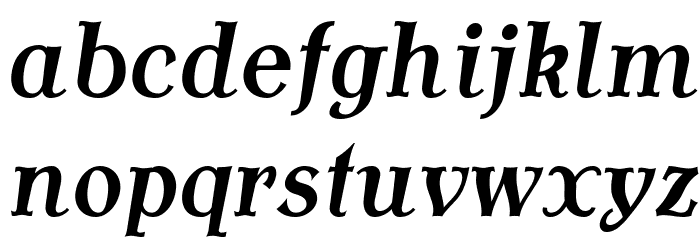AntykwaTorunskaCondMed-Italic フォント 小文字