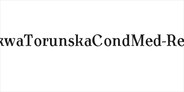 AntykwaTorunskaCondMed-Regular Logo