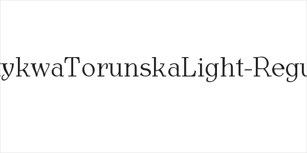 AntykwaTorunskaLight-Regular Logo