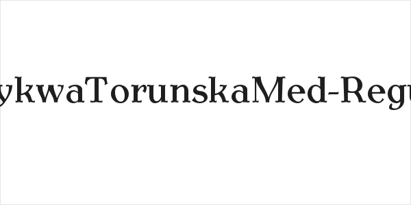 AntykwaTorunskaMed-Regular Logo