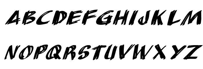 AnuDaw Italic Fonte MINÚSCULAS