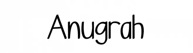 Anugrah  Free Fonts Download