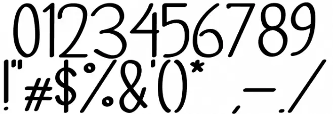 Anugrah Font OTHER CHARS