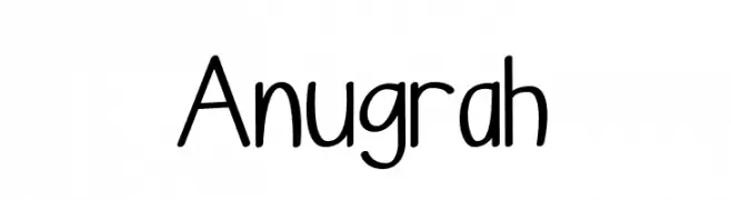 Anugrah  Free Fonts Download