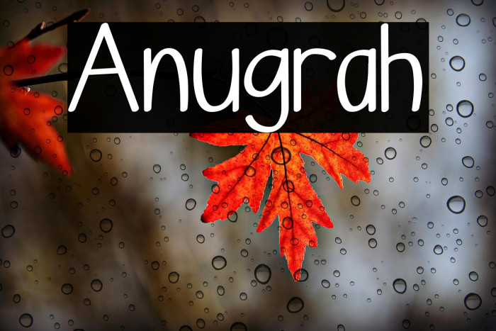 Anugrah Example 2