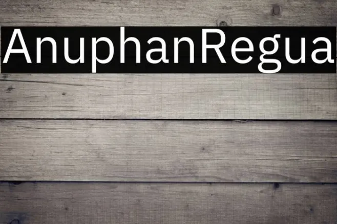 Anuphan Regular Example 1