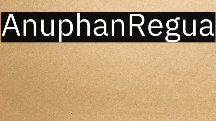 Anuphan Regular Example 2