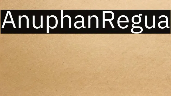 Anuphan Regular Example 2