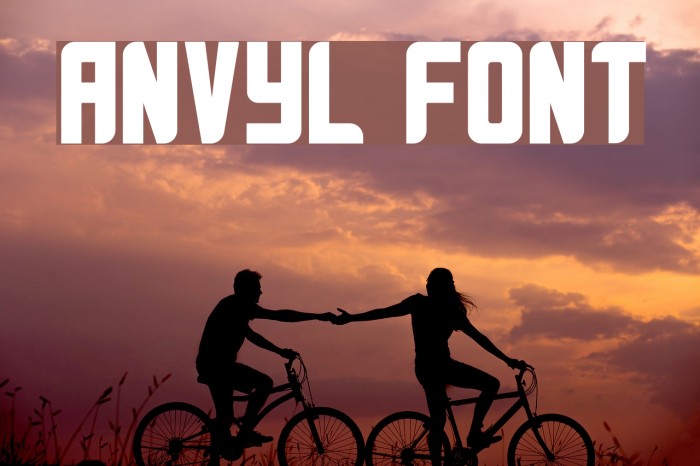 Anvyl Font examples