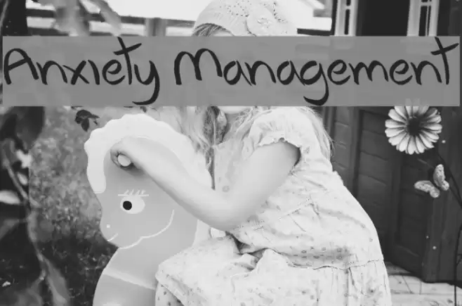 Anxiety Management Font examples