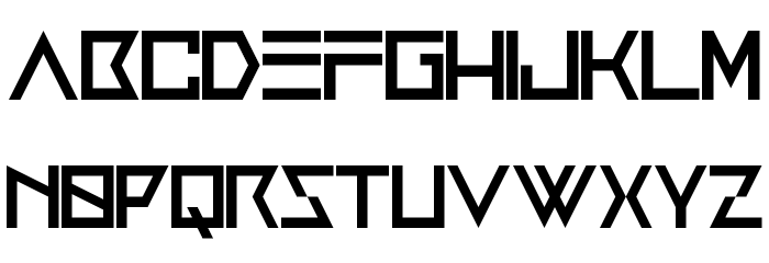 Anxiety Regular Font LOWERCASE