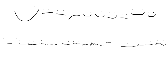 Anxiety Font OTHER CHARS