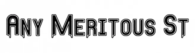 Any Meritous St 