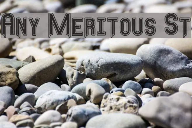 Any Meritous St Example 2