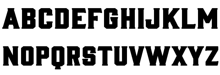 AnyMale Font LOWERCASE