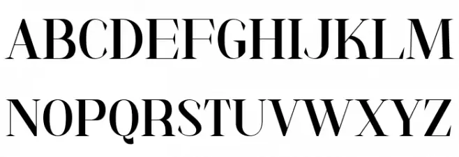 Anya Tamy Regular Font UPPERCASE
