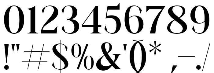 AnyaTamy-Regular Font OTHER CHARS