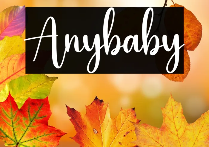 Anybaby Example 3