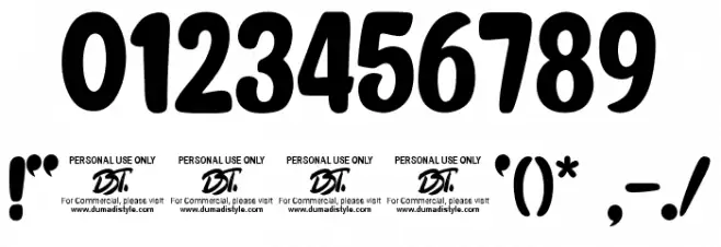 Anyfreak Font OTHER CHARS