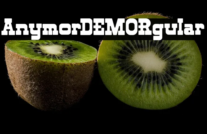 Anymore DEMO Regular Example 2