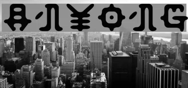 Anyong Font examples