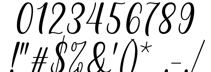Anything Better Font OTHER CHARS