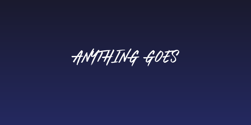 Anything Goes Social Header