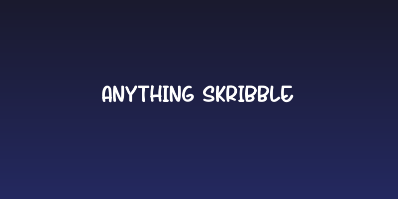 Anything Skribble Social Header