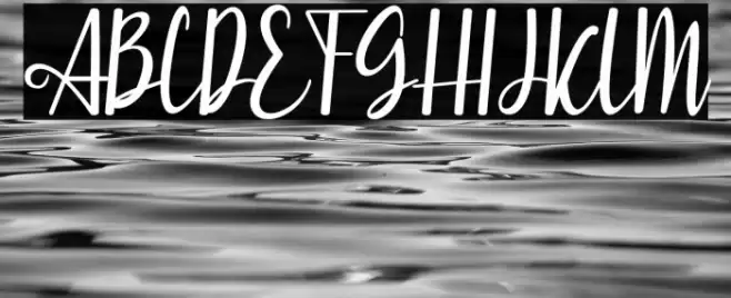 Anything Шрифта examples