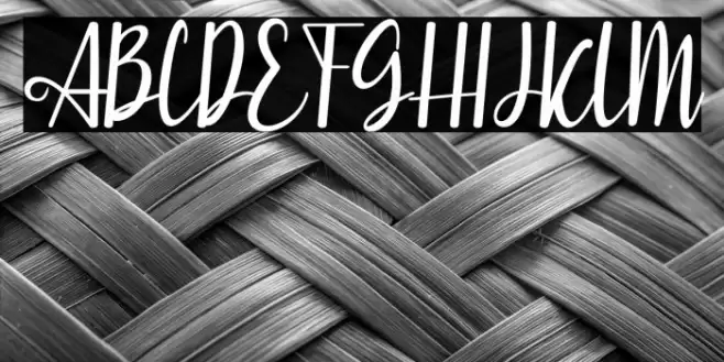 Anything Шрифта examples