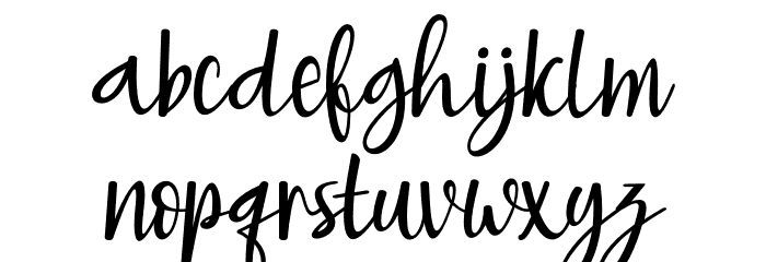 Anything Шрифта строчной