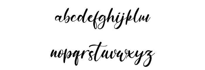 Anythings Font LOWERCASE